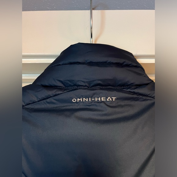 Columbia Pike Lake II Insulated Vest Mens Large Blue Puffer Omni-Heat New Tags - Picture 10 of 16